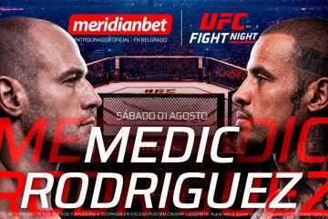 Uros Medic y Daniel Rodriguez calientan el UFC Fight Night Belgrade