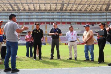 Estadio Nacional recibió aprobación de Conmebol tras evaluación de su campo de juego