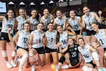 Argentina debutó con triunfo sobre Ecuador en la Copa Sudamericana de Vóley