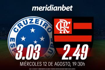 Cruzeiro vs Flamengo: ¡Descarga la app de Meridianbet y gana una jugada gratis en la Copa Libertadores!