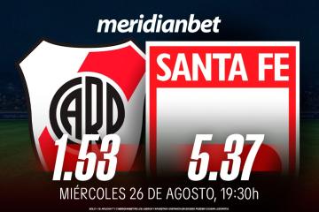 River Plate vs Independiente Santa Fe: ¡Recomienda Meridianbet a un amigo y ganen puntos de Misiones!