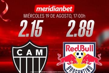 Atlético Mineiro vs Bragantino: ¡Descarga la app de Meridianbet y gana una jugada gratis en la Copa Sudamericana!