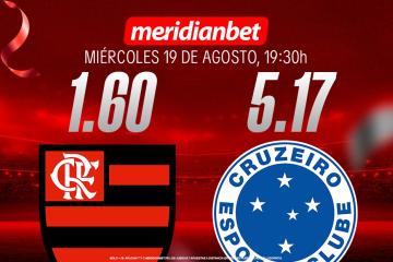 Flamengo vs Cruzeiro: ¡Descarga la app de Meridianbet y gana una jugada gratis en la Copa Libertadores!