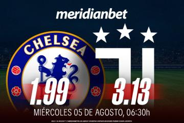 Chelsea vs Juventus: ¡Descarga la app de Meridianbet y gana una jugada gratis!
