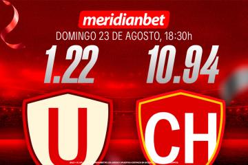 Universitario vs Los Chankas: ¡Recomienda Meridianbet a un amigo y ganen juntos puntos de Misiones!