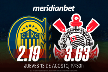 Rosario Central vs. Corinthians: ¡Descarga la app de Meridianbet y gana una jugada gratis!