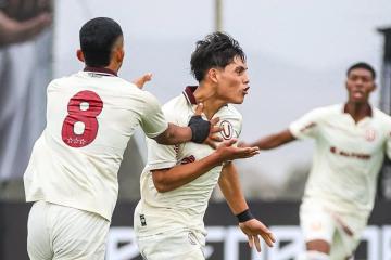 Universitario remontó a Sporting Cristal y debutó con triunfo en la Adidas Cup Lima U16