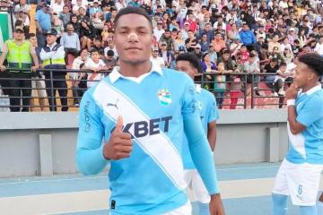 Cristal anunció el préstamo de Yhonier López al CD Moquegua