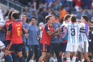 FIFA anunció duras sanciones por pelea en la final del Mundial 2026