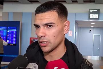 Agustín Álvarez llegó para unirse a Cristal: "Es un desafío lindo"