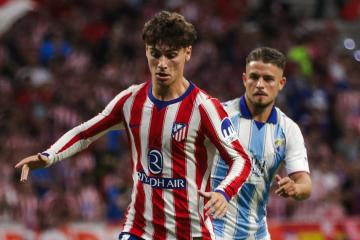 Atlético Madrid debutó con triunfo ante Málaga en La Liga
