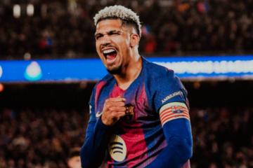 Ronald Araujo se despidió oficialmente del Barcelona