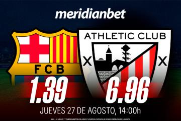 Barcelona vs Athletic Club: ¡Recomienda Meridianbet a un amigo y ganen juntos puntos de Misiones!
