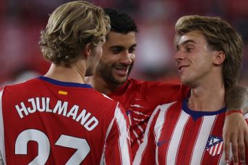 Atlético de Madrid venció de visita al Sevilla