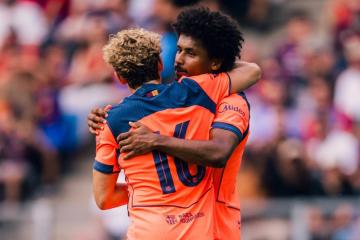 Barcelona goleó a Basilea en partido amistoso