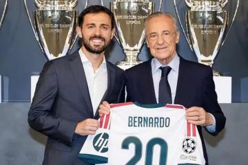 Bernardo Silva: "Desde pequeño tu sueño es jugar en un club como el Real Madrid"