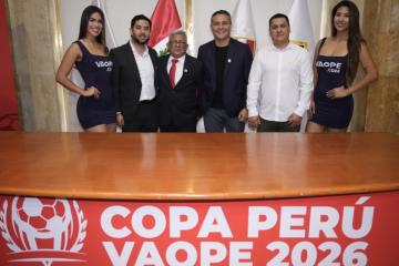 Copa Perú Vaope 2026 presentó la entrada a la Etapa Nacional