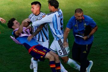 DT de España: "Nuestros jugadores fueron las víctimas"