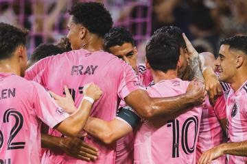 Messi anotó cuatro goles en triunfo de Inter Miami
