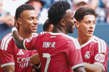 Real Madrid goleó al Schalke en su último amistoso de pretemporada