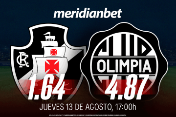 Vasco da Gama vs Olimpia: ¡Descarga la app de Meridianbet y gana una jugada gratis en Copa Sudamericana!