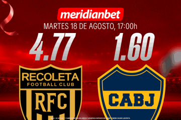 Recoleta FC vs Boca: ¡Descarga la app de Meridianbet y gana una jugada gratis en la Copa Sudamericana!