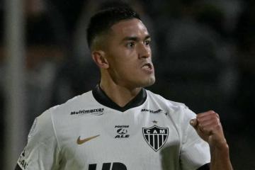 Atlético Mineiro ganó de visita ante Bragantino en la Sudamericana