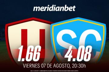 Universitario vs Sporting Cristal: ¡Descarga la app de Meridianbet y gana una jugada gratis en la Liga 1!