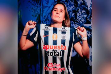 ¡Con aroma a café! Daniela Montoya fue presentada en Alianza Lima Femenino