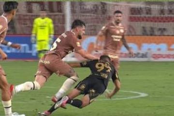 Requena sobre jugada con Silveira: "Para mí, no fue falta"