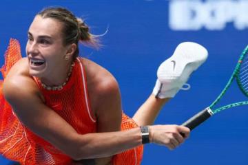 ¡Arrancó con todo! Sabalenka triunfó en su debut del US Open