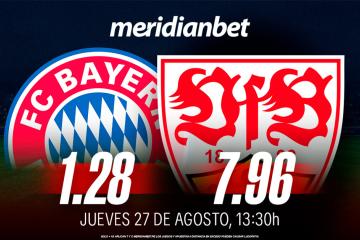 Bayern vs. Stuttgart: ¡Recomienda Meridianbet a un amigo y ganen juntos puntos de Misiones!