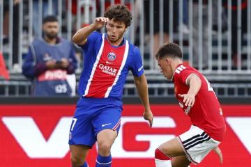 PSG y Manchester United igualaron en amistoso de preparación