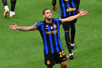 Inter de Milán goleó a Monza y arrancó con el pie derecho en la Serie A