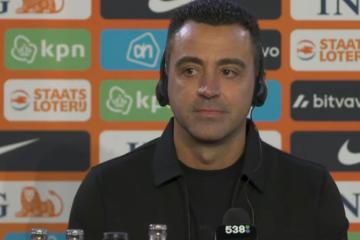 Xavi fue presentado como nuevo técnico de Países Bajos