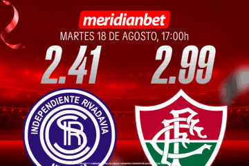 Independiente Rivadavia vs Fluminense: ¡Descarga la app de Meridianbet y gana una jugada gratis en la Copa Libertadores!