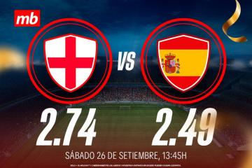Inglaterra vs España: ¡Gana un Volkswagen Nivus 0 km con Meridianbet y Kashio!