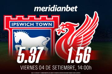 Ipswich Town vs Liverpool: ¡Recomienda Meridianbet a un amigo y ganen juntos puntos de Misiones!