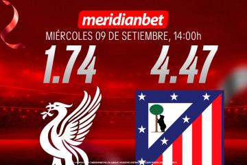 Liverpool vs Atlético de Madrid: ¡Recomienda Meridianbet a un amigo y ganen juntos puntos de Misiones!