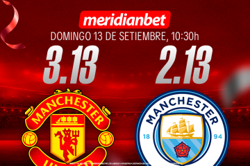 Manchester United vs. Manchester City: ¡Recomienda Meridianbet a un amigo y ganen juntos puntos de Misiones!