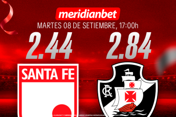 Santa Fe vs Vasco: ¡Recomienda Meridianbet a un amigo y ganen juntos puntos de Misiones!
