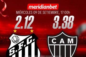 Santos vs Atlético Mineiro: ¡Recomienda Meridianbet a un amigo y ganen juntos puntos de Misiones!