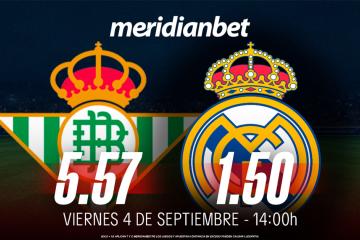 Real Betis vs Real Madrid: ¡Recomienda Meridianbet a un amigo y ganen juntos puntos de Misiones!