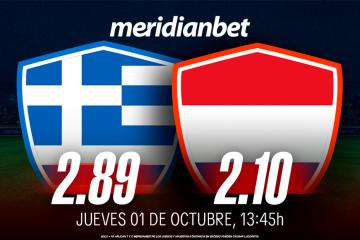 Grecia vs. Países Bajos: ¡Gana un Volkswagen Nivus 0 km con Meridianbet y Kashio!
