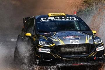 Jorge Martínez terminó segundo en la categoría Máster del Rally Mundial