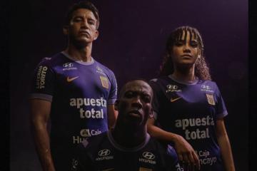 Alianza Lima presentó su camiseta morada 2026