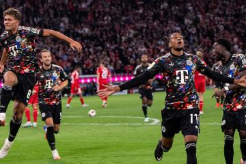 Bayern Múnich goleó 7-0 a Union Berlin por la Bundesliga