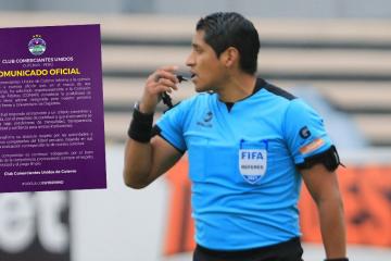 Comerciantes Unidos solicitó revisar la terna arbitral para su duelo ante Universitario