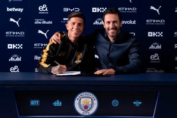 ¡Por 145 millones de euros! Enzo Fernández fue presentado en Manchester City