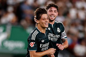¡En el final! Real Madrid consiguió agónica victoria ante Elche